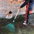 thumbnail image 6 of FACEGA Rake,Leaf Rake,Steel Fan Rake, 6 of 6