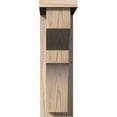 thumbnail image 2 of 5 1/2"W x 14"D x 18"H Monterey Smooth Corbel w/Backplate, Douglas Fir, 2 of 9