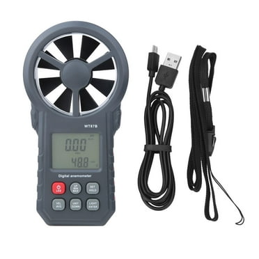 8 in 1 Handheld Digital Anemometer Wind Speed/Temperature/Humidity/Wind ...