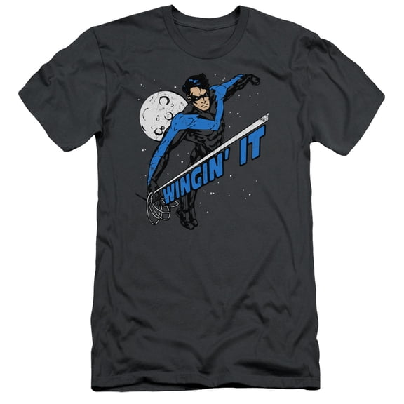 Batman - Wingin It - Slim Fit Short Sleeve Shirt - XX-Large