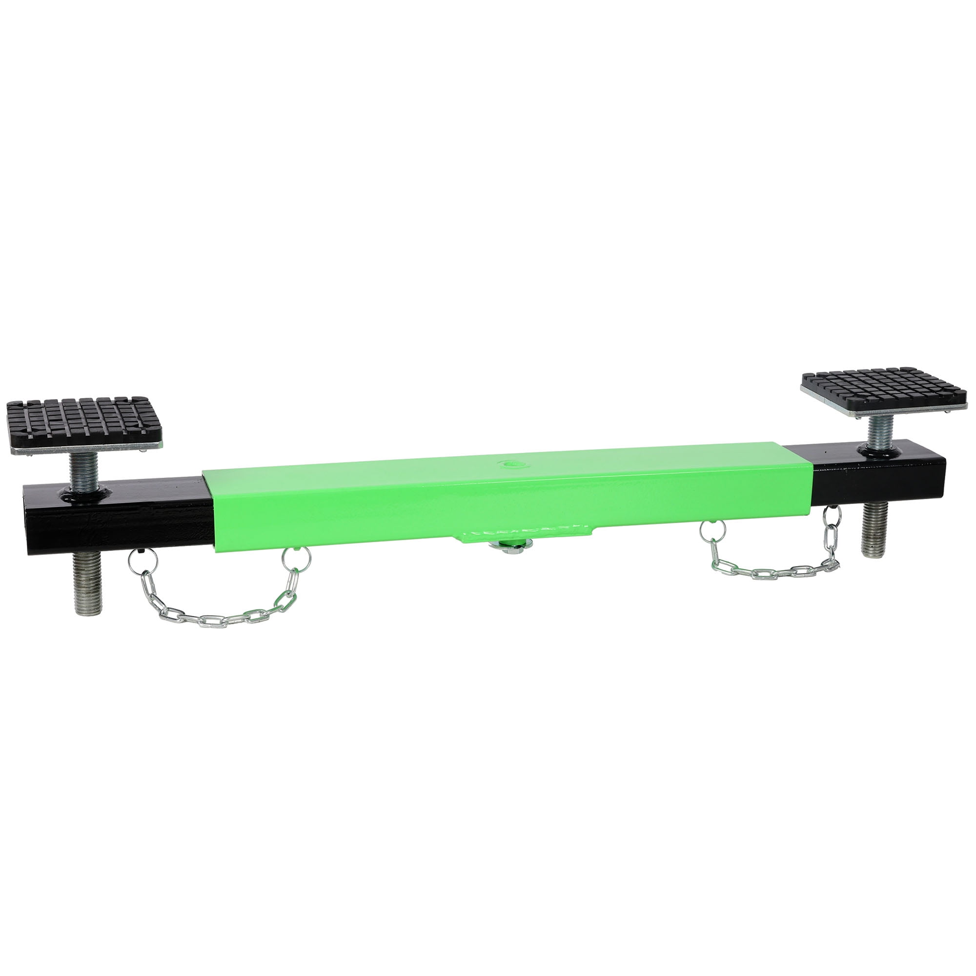 2Ton Floor Jack Cross Beam Adapter,for Floor Jacks Engine Hoist Shop Crane,Car Jack Underframe Cross Bar for Jack Cross-piece with Rubber Pads