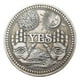 thumbnail image 1 of Sí/No Moneda De Decisión De Predicción Gótica Recuerdo De Arte De Moneda Conmemorativa Yuarrent FN005965-00, 1 of 5