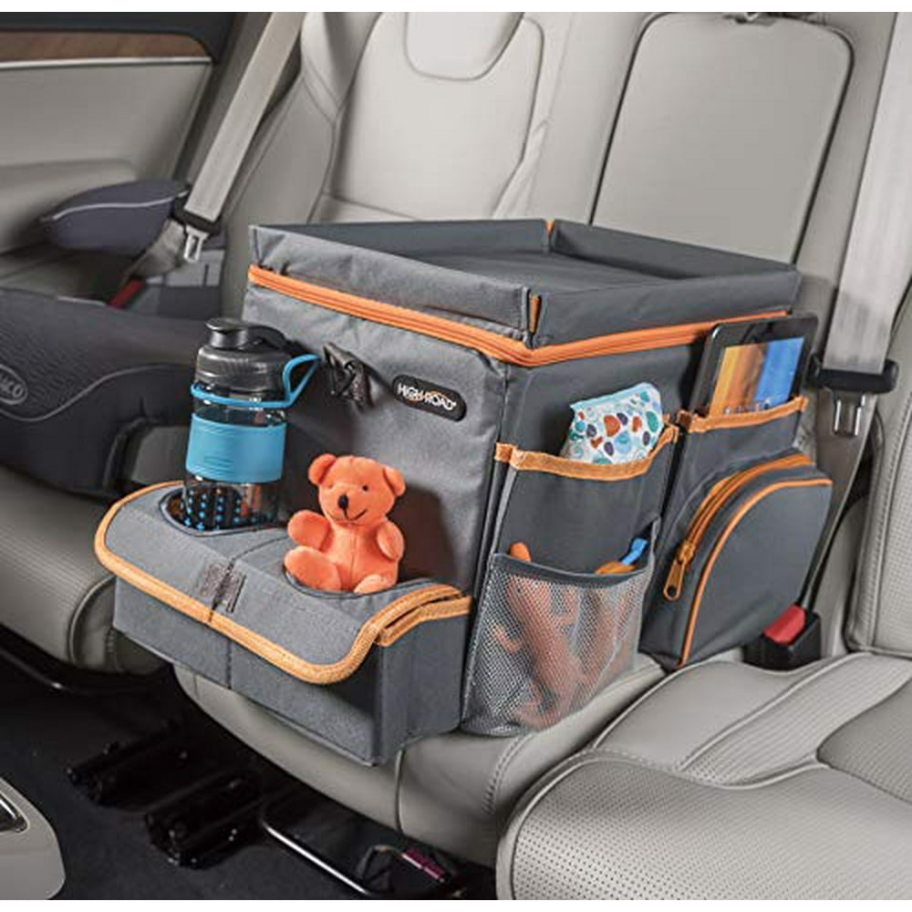 travel tray for car seat cup holder