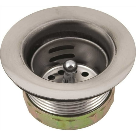 Proplus 122079 Bar or Laundry Tub Sink Strainer Chrome