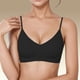 thumbnail image 2 of Brasier sin Varillas Mujer Bralette sin Costuras para Mayor Comodidad, sin Aros, Push up, Relleno, Camiseta, sin Relleno, Copa Suave, Forro Ligero, para Uso Diario Mediana, 2 of 4