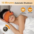 thumbnail image 3 of USB Rechargeable Heated Eye Mask For Dry Eyes Adjustable Heat Massage Relieve Eye Strain Home Office Sleeping, 3 of 6