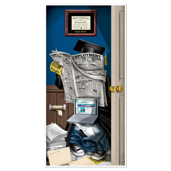 12 Pack Beistle Graduate Restroom Door Cover