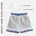 thumbnail image 5 of Horse Rainbow Pattern Swim Trunks Quick Dry Beach Pool Board Shorts Lightweight Stylish Print Sizes 2T to XL, 5 of 8