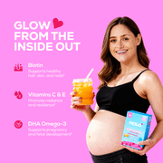 Molo Prenatal Multi-Vitamin Drink Mix with CoQ10 & DHA, Sweet Orange, 30 pack