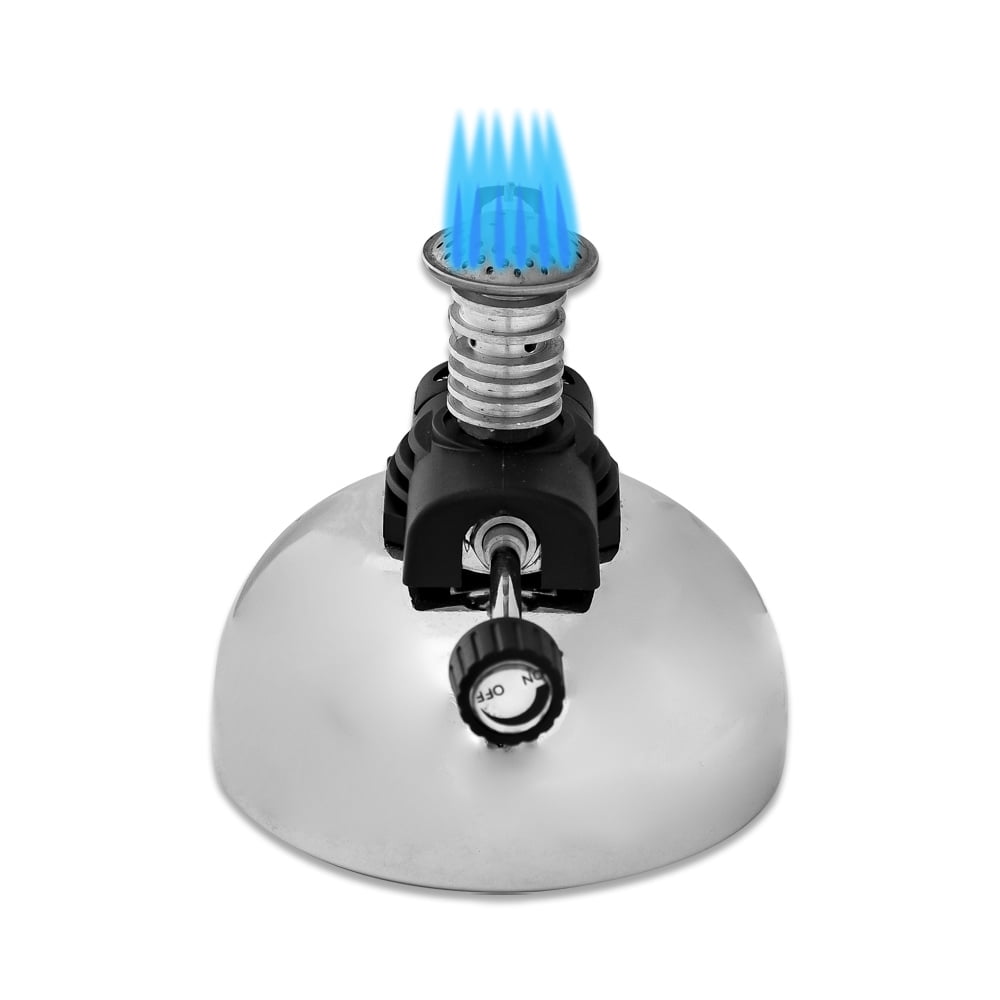Super Burner Tabletop Cigar Lighter - Silver
