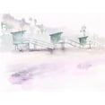 thumbnail image 3 of Parker, Jennifer Paxton 24x19 Black Modern Framed Museum Art Print Titled - Dawn Beach Break II, 3 of 5