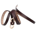 thumbnail image 3 of Cinturón fino de cuero Sunnimix hebilla dorada estilo retro para mujer, 3 of 8
