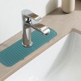 thumbnail image 5 of Pompotops Kitchen Silicone Sink Faucet Mat, 17.71x5.7 Inches Sink Splashing Guard Draining Pad Faucet Water Catcher Mat For Kitchen & Bathroom, 5 of 8