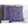 thumbnail image 4 of S4Sassy Purple Cotton Poplin Camellia Kanjiro Decorative Throw Pillows Cushion Cover Cases for Sofa Bed 2Pcs-12 x 12, 4 of 5