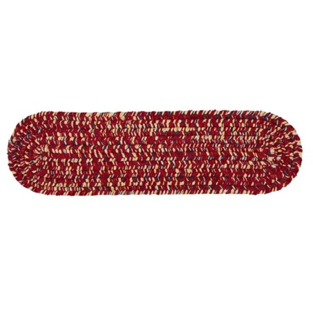 West Bay - Marche d'Escalier en Tweed Sangria (Simple)