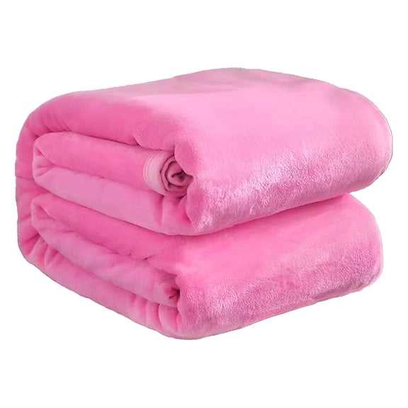 AUQ Blanket Flannel Queen Blanket Luxurious and Comfortable Microfiber Plush Blanket Blanket Queen Size