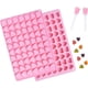 thumbnail image 1 of Heart Shaped Silicone Gummy Candy Molds 2 Pack with 2 Droppers, Mini Heart Shaped Chocolate Molds, Non-stick Food Grade Ice Cube Tray for Hard Candy, 1 of 2
