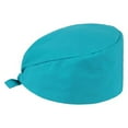thumbnail image 4 of 8 Pcs Gourd Caps Nurse Long-time Service Pure Color Dull Polish Printed Professional Assorted Colors Work Uniform Operating Hats L36, 4 of 7