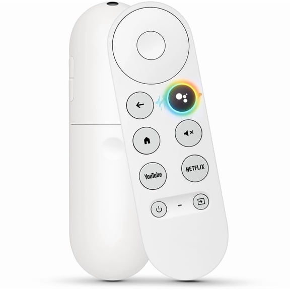 Voice Replacement for Google-Chromecast-Remote, G9N9N for Chromecast with Google TV Remote, for Google TV Streamer (Only for Snow Chromecast Google)