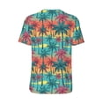 thumbnail image 3 of Balery Hawaii Palms Baseball Jersey for Men Casual Button Down Shirts Short Sleeve Active Team Sports Uniform-Medium, 3 of 9
