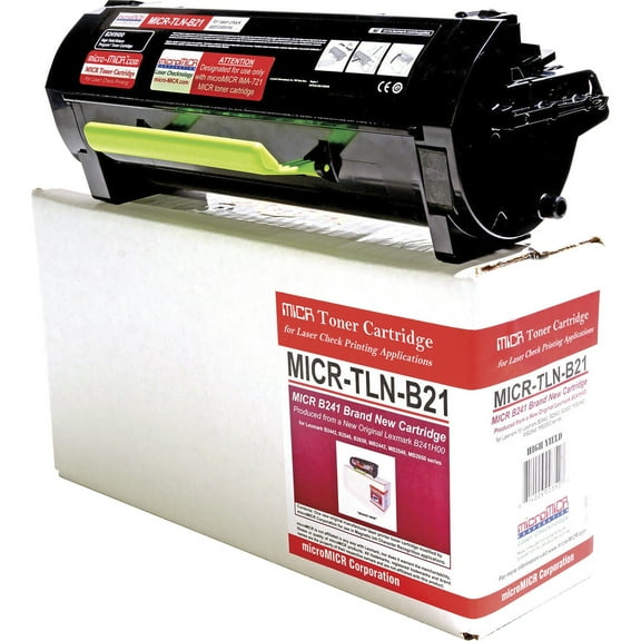 Remanufactured microMICR MICR Toner Cartridge - Alternative for Lexmark B241H00 - Black - Laser - Standard Yield - 6000 Pages - 1 Each