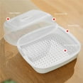 thumbnail image 4 of Injueey Vaporizador para microondas, utensilios de cocina, vaporizadores a prueba de calor, tapa transparente apilable, recipiente para Utensilios de cocina, 4 of 6
