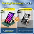 thumbnail image 5 of Heavy Duty Case for iPad mini 6th Gen 8.3" 2021 with Rotated Kickstand & Pen Holder, Auto Wake/Sleep Rugged PC + TPU Hybrid Shockproof Flip Cover for iPad mini 6th Gen 8.3" 2021, Green, 5 of 10