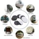 thumbnail image 4 of Almohadillas para muebles, almohadillas adhesivas de EVA de 50mm de diámetro y 4mm de grosor, redondas, negras, 10 piezas, 4 of 5