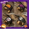 thumbnail image 4 of Monebena 1 Pcs Halloween Bracelet For Women Spooky Pumpkin Skull Bat Originality Cuff Halloween Bracelets Adjustable Open Party Fashion Gifts Jewelry M01, 4 of 7
