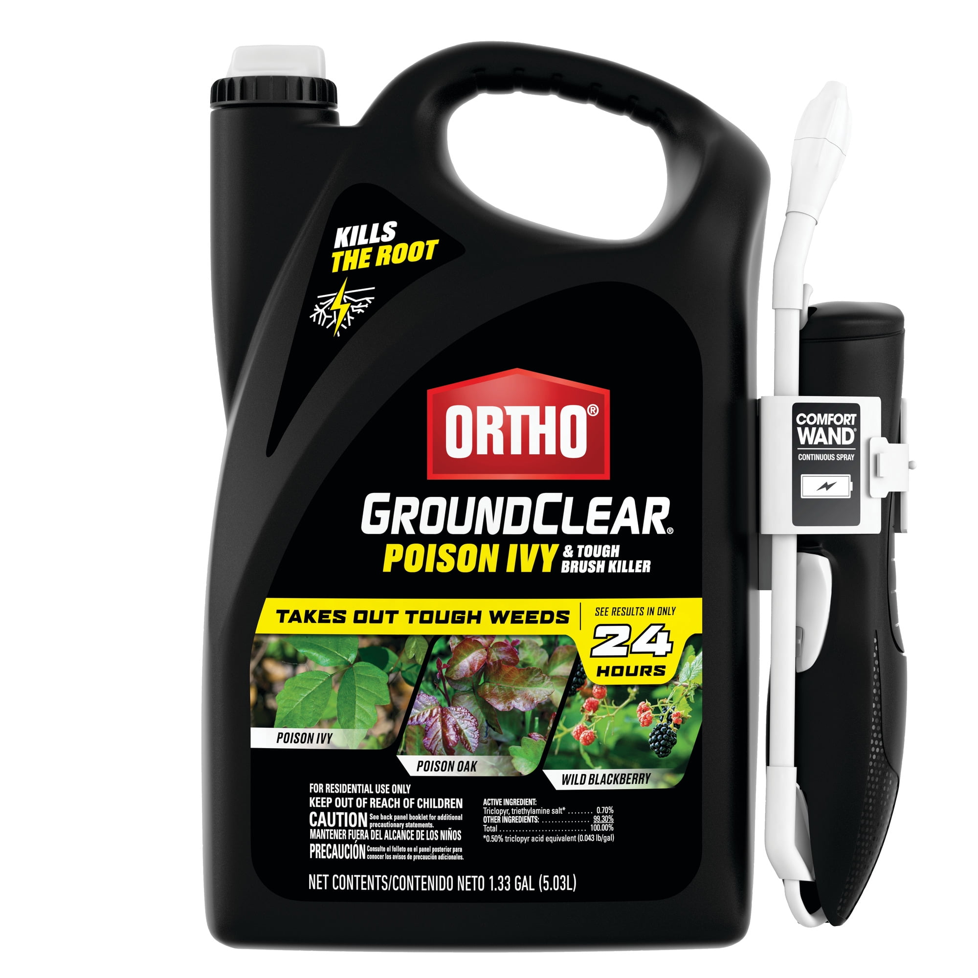 Ortho GroundClear Poison Ivy & Tough Brush Weed Killer 1.33 gal