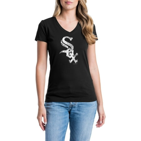 White Sox Camo - Chicago White Sox Womens Short Sleeve Graphic Tee