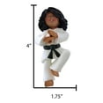 thumbnail image 5 of Personalized Martial Arts Ornament - Karate Ornaments for Christmas Tree, Taekwondo Ornament, Jiu Jitsu Ornament, Judo Gifts, Sensei Gifts, Karate Gifts - Black Female - Free Customization, 5 of 10