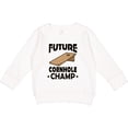 thumbnail image 2 of Inktastic Future Cornhole Player Toddler Sweatshirt, 2 of 4