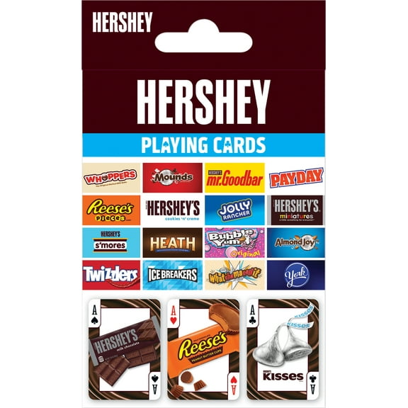 MasterPieces Officially Licensed Hershey Playing Cards - 54 Card Deck for Adults