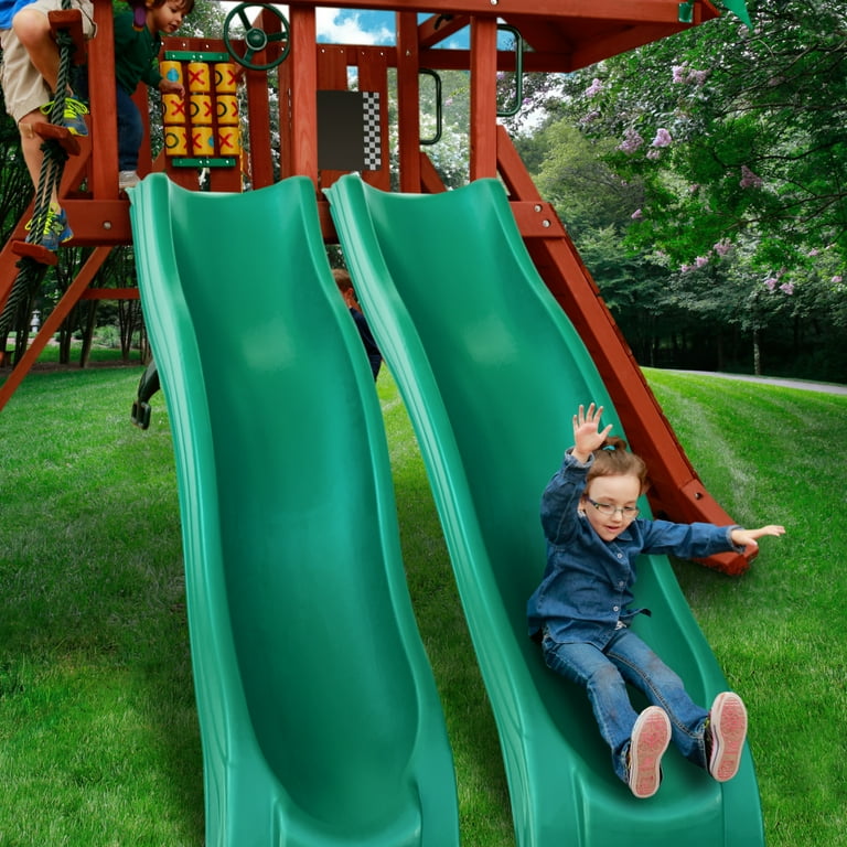 Adventure Playsets Aurora Wooden Swing Set, 59 OFF