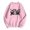 A1#-Pink2, variant on Women Country Letter Print Crewneck Sweatshirt - Lined Long Sleeve Top, Casual Fall Winter(Black-S)