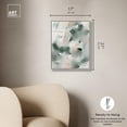 thumbnail image 5 of Smoky and Blush Shadows Framed High-Gloss Acrylic Glass Wall Art Boho Abstracts by Art Remedy, Silver Frame, 16 x 20, 5 of 7