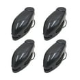 thumbnail image 5 of Unique Bargains 4 Pcs Car Sun Visor Clip Holder for Glasses Sunglasses Eyeglass Black, 5 of 5