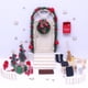 thumbnail image 1 of Casa de muñecas Mini puerta de patio Juego de Navidad Simulación Puerta de cúpula de madera que se puede abrir Bolsillo envolvente en miniatura Utensilios de cocina, 1 of 5