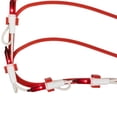 thumbnail image 5 of Northlight 3-Piece Lighted Red and Green Bow Swag Outdoor Christmas Decoration - 33" - 3pc, 5 of 8