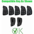 thumbnail image 2 of Key Fob Cover Compatible with Fit for 2025 2026 Chevrolet Silverado 1500 2500HD Suburban Tahoe Equinox Corvette Colorado Traverse Keychain Case Holder Protector, 2 of 5