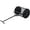 Black#1, variant on , Peat Moss Spreader 24inch,Compost Spreader Metal Mesh,T shaped Handle for planting seeding,Lawn and Garden Care Manure Spreaders Roller ,heavy duty, Black ,Steel ,