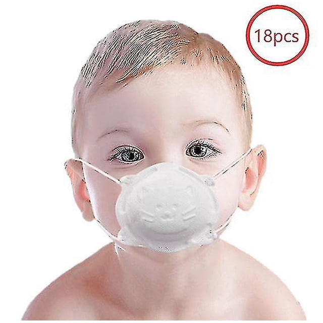18pcs mascarilla disponible del bebé de 6 meses-1 año y medio