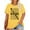 8-Yellow, variant on XCHQRTI Womens Plus Size Graphic Tees Faith T-Shirts Christian Tshirt Casual Short Sleeve Tops