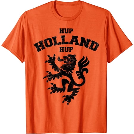 Hup Holland Hup Netherlands Soccer Jersey Football Fan T-Shirt, Unisex T-Shirt