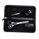 thumbnail image 2 of Juego de tijeras de barbero profesionales de acero inoxidable con mango ergonómico para mayor comodidad., 2 of 5