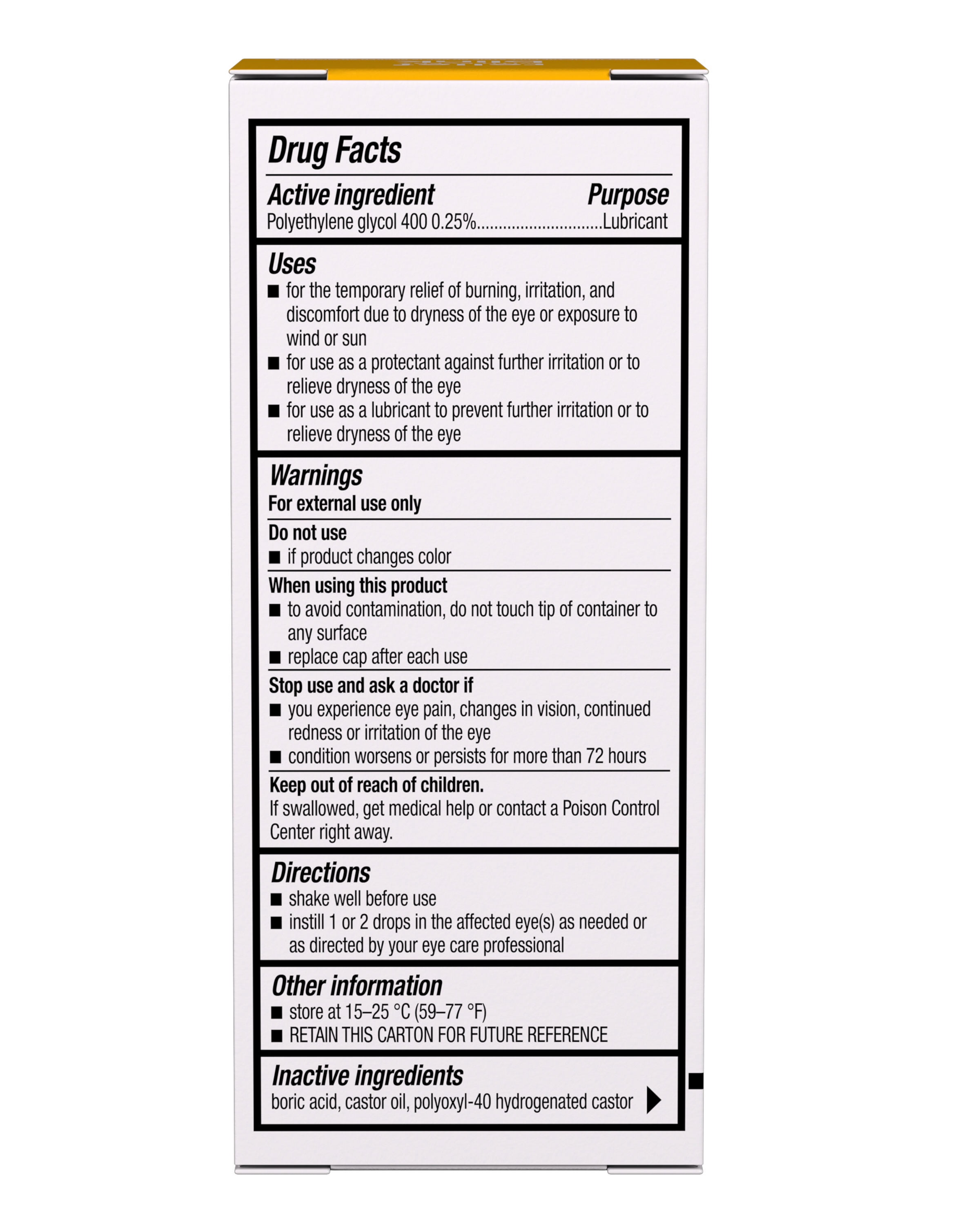 Blink Triple Care Preservative Free Lubricating Eye Drops - Clinically Proven 3-in-1 Relief for Dry Eyes with Hyaluronic Acid & Lipid Nano-Emulsion, Up to 10 Hours of relief