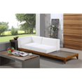 thumbnail image 4 of Meridian Furniture Rio Off White Water Resisting Fabric Modular Sofa, 4 of 14