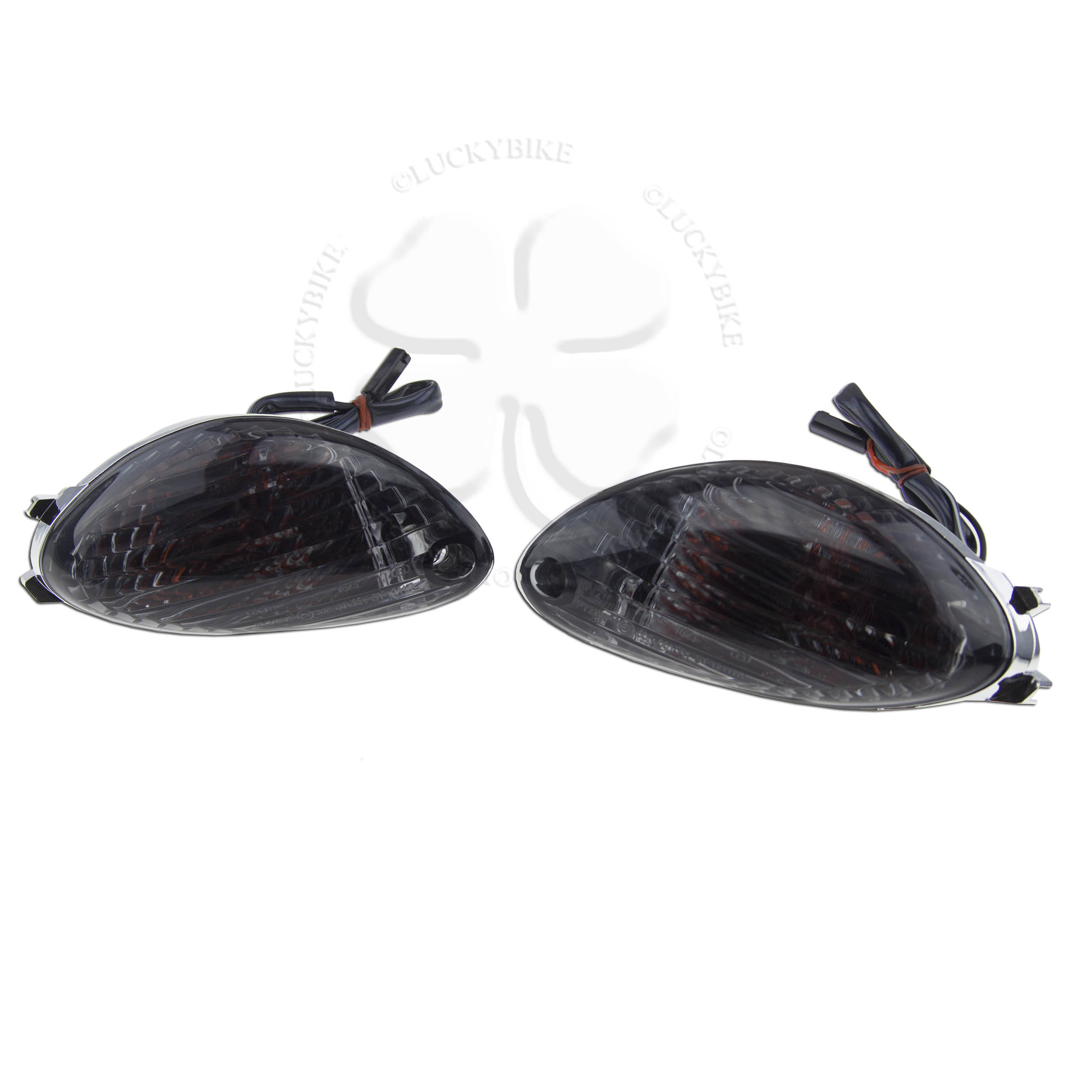Smoke Lens LED Front Turn Signals For SUZUKI GSXR1300 (1999-2007) - Direct Fit Replacement