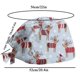thumbnail image 4 of Gorros quirúrgicos con estampado navideño, gorro de enfermera ajustable, pasamontañas absorbente del sudor, gorro de Baotou neutro, gorro de médico de moda para Navidad, 4 of 4